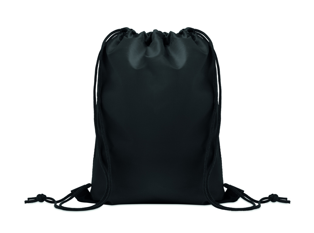 Логотрейд pекламные cувениры картинка: Kids drawstring bag 190T RPET