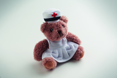 Логотрейд pекламные подарки картинка: Teddy bear plush nurse