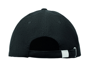 Логотрейд pекламные подарки картинка: Corduroy 5 panel baseball cap