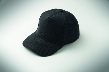 Лого трейд бизнес-подарки фото: Corduroy 5 panel baseball cap