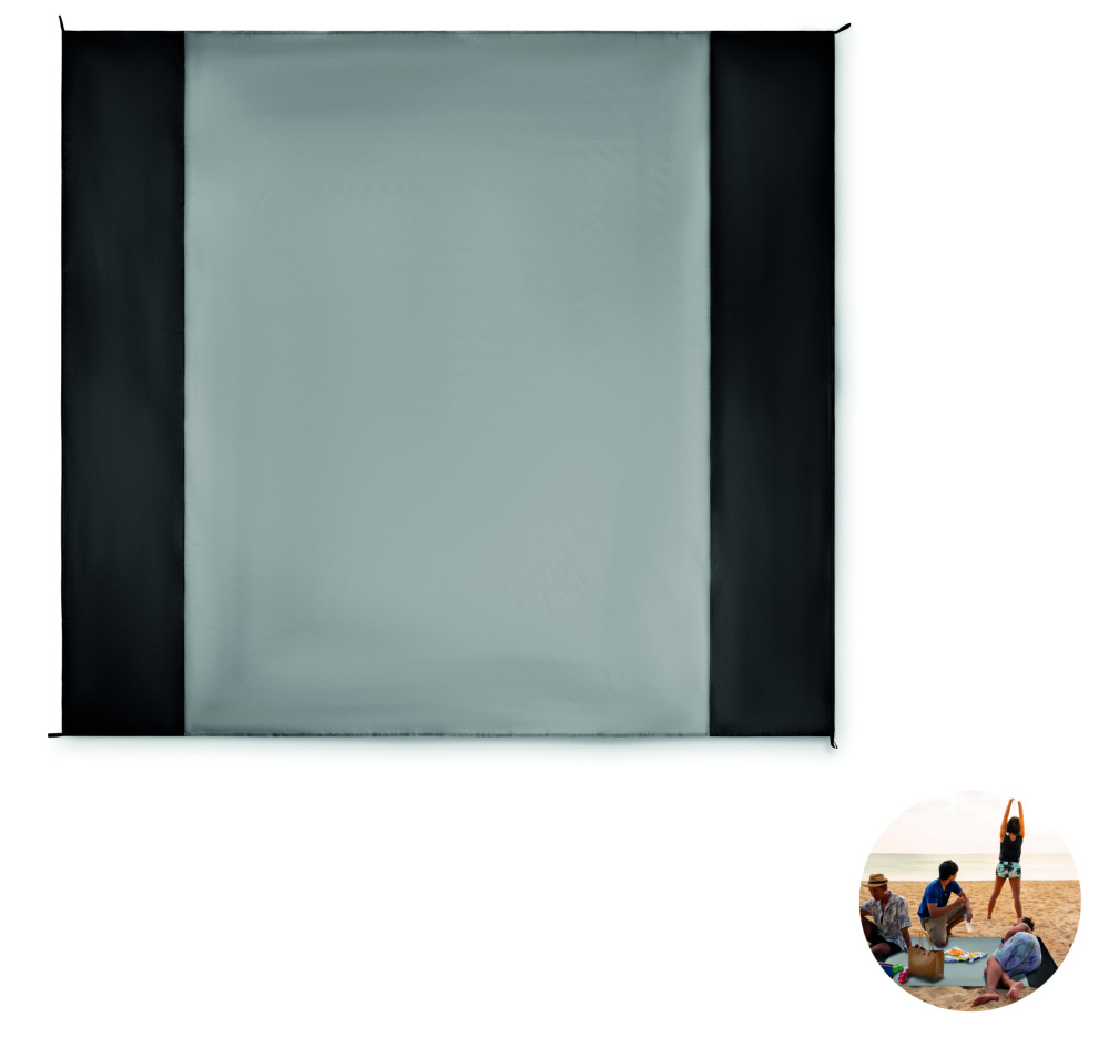Лого трейд pекламные cувениры фото: Lightweight large beach mat