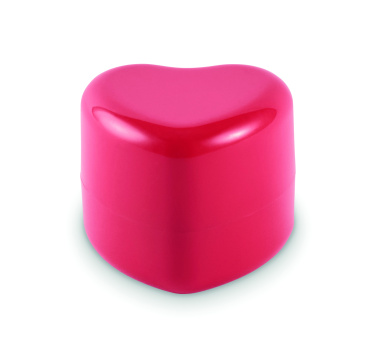 Лого трейд pекламные продукты фото: Heart shape vegan lip balm