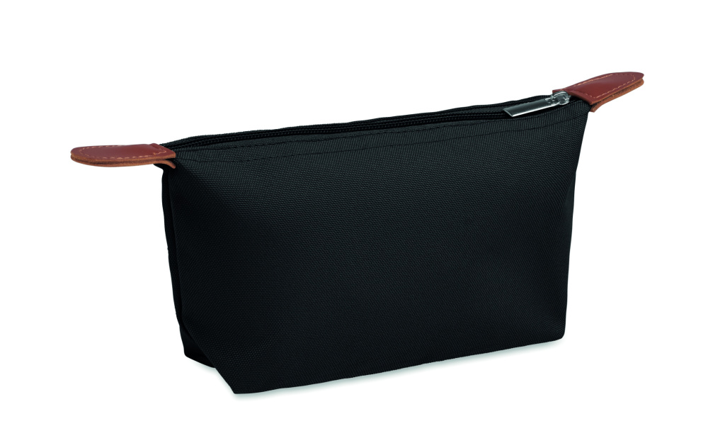 Логотрейд pекламные подарки картинка: Cosmetic bag in 600D RPET