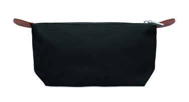 Лого трейд бизнес-подарки фото: Cosmetic bag in 600D RPET