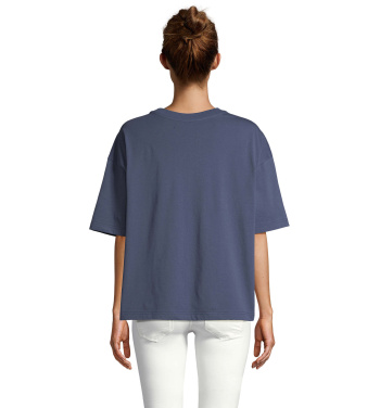 Лого трейд pекламные подарки фото: BOXY WOMEN T-SHIRT OVERSIZE