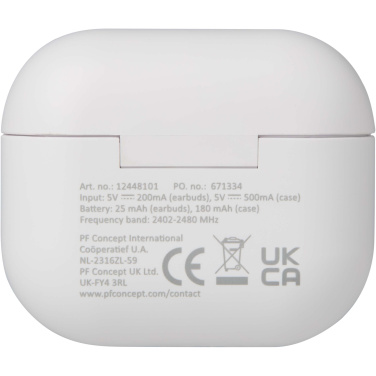 Логотрейд pекламные продукты картинка: Altais гарнитура True Wireless Bluetooth® из переработанной пластмассы
