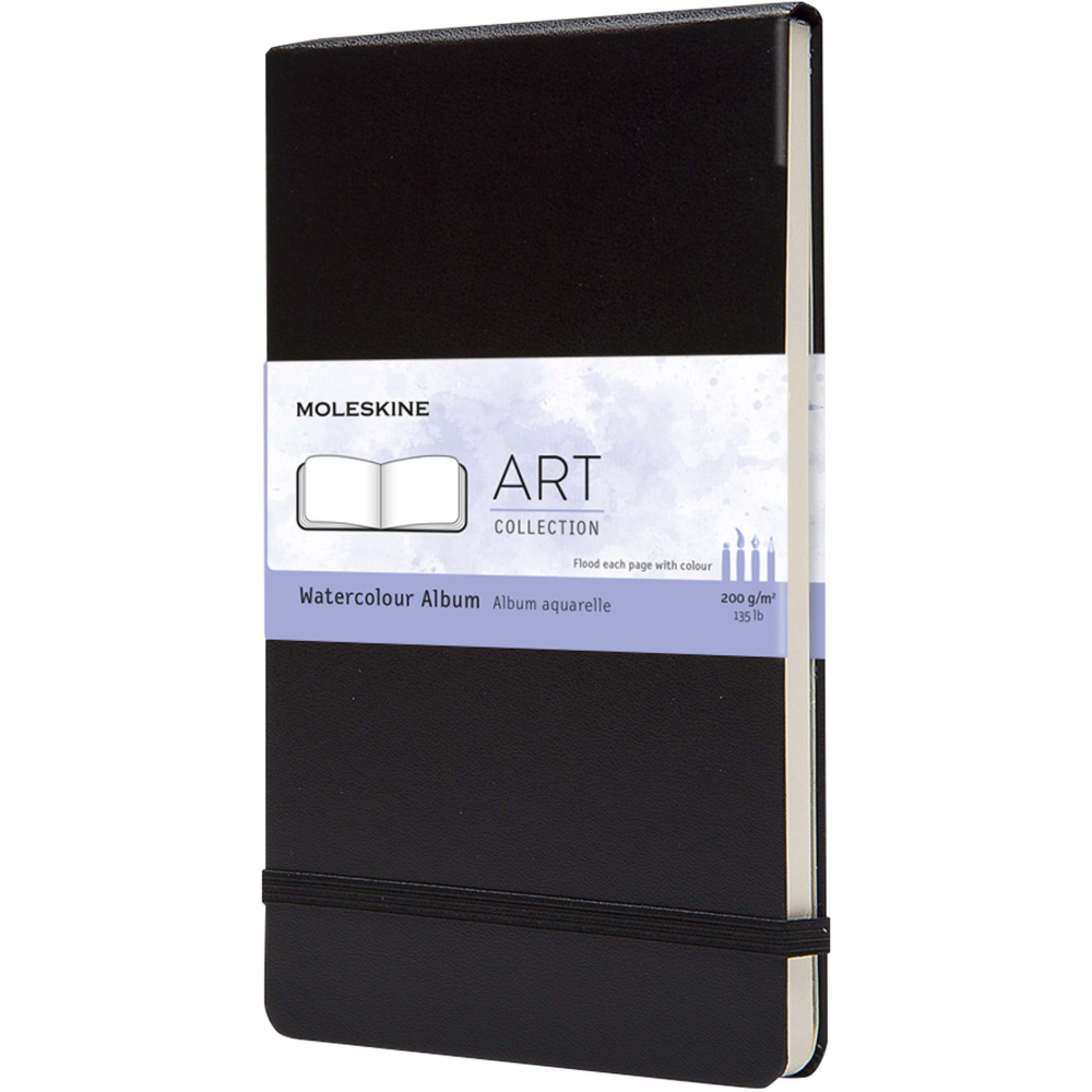 Лого трейд бизнес-подарки фото: Большой альбом для акварели Moleskine