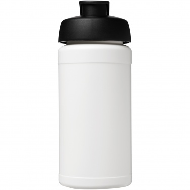 Logotrade presentreklam bild: Baseline® Plus 500 ml sportflaska med uppfällbart lock