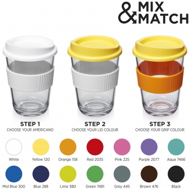 Logotrade presentreklam bild: Americano® Cortado 300 ml mugg med grepp