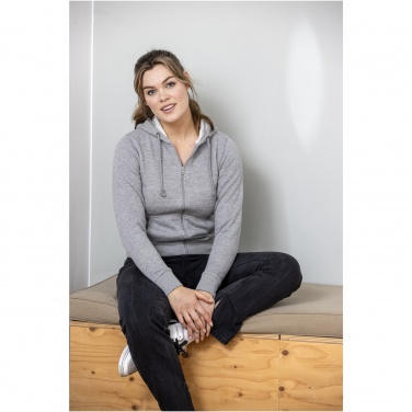 Logotrade presentreklam bild: Theron hoodie med dragkedja dam