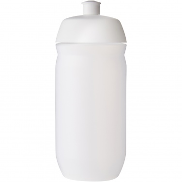 Logotrade reklamprodukter bild: HydroFlex™ Clear 500 ml klämbar sportflaska