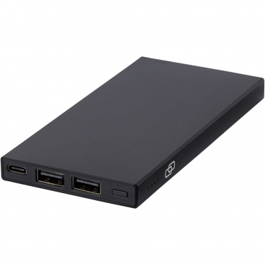 Logotrade profilreklam bild: Connect 5 000 mAh powerbank av återvunnen aluminium