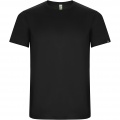 Imola kortärmad funktions T-shirt för herr, Helt svart