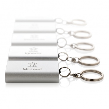 Logotrade kampanjprodukter bild: 1.000 mAh nyckelring powerbank