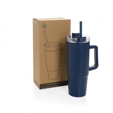 Logotrade profilreklam bild: Tana mugg med handtag 900ml RCS återvunnen plast