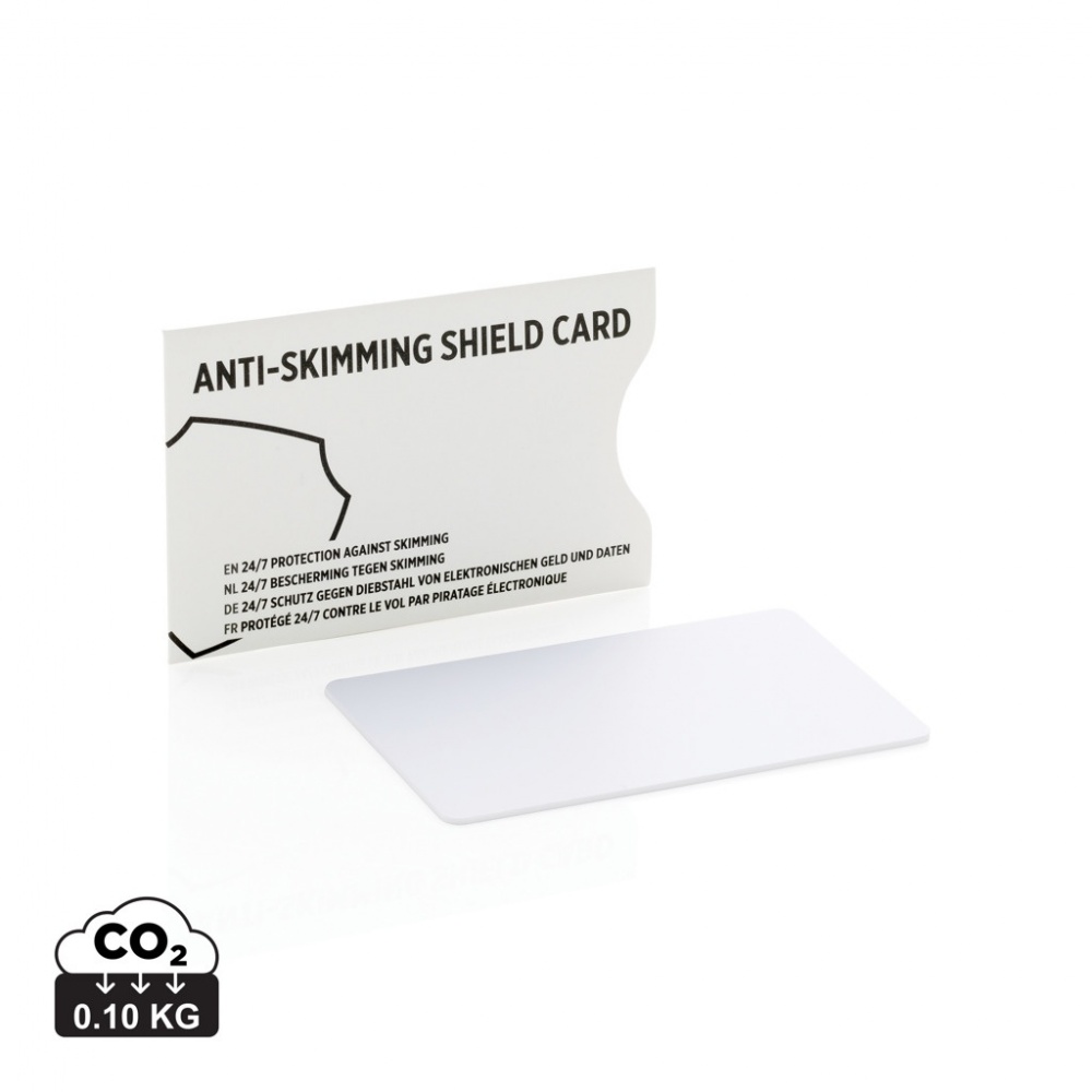 Logotrade kampanjprodukter bild: Anti-skimming kortsköld med aktivt störnings-chip