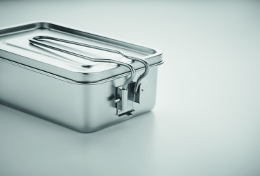 Logotrade reklamprodukter bild: Lunchlåda i rostfritt stål