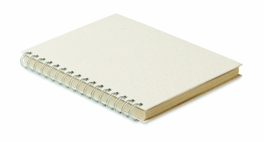 Logotrade kampanjprodukter bild: A5 anteckningsbok gräspapper