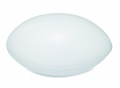 Anti-stress PU rugby boll, Vit