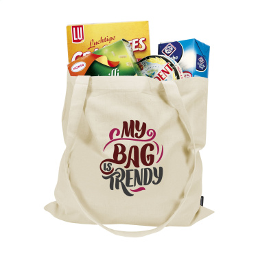 Logotrade reklamprodukter bild: ShoppyBag GRS återvunnen bomull (140 g/m²)