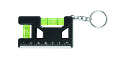 Logotrade profilprodukter bild: ABS-nyckelring vattenpass