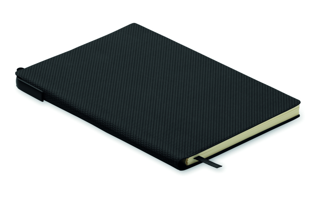 Logotrade profilprodukter bild: A5 PU anteckningsbok med penna