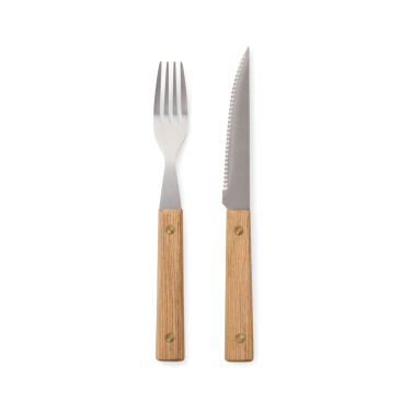 Logotrade profilreklam bild: VINGA Paso 8-delars BBQ bestickset