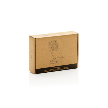 Logotrade reklamprodukter bild: Magcharge 15W magnetiskt trådlöst laddningsstativ