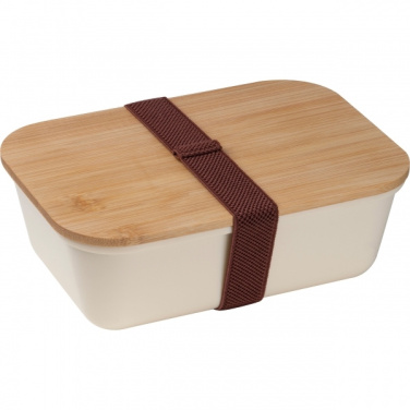 Logotrade profilreklam bild: Set Lunchbox med rostfri flaska Toronto