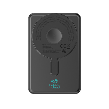 Logotrade profilprodukter bild: Urban Vitamin Redwood 5in1 5000mah 20WPD magnetisk powerbank
