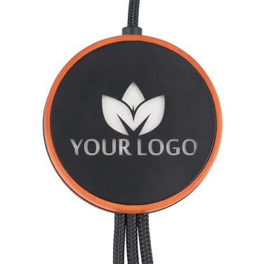 Logotrade presentreklam bild: Stor kabel 4-i-1 med upplyst logotyp - i5w