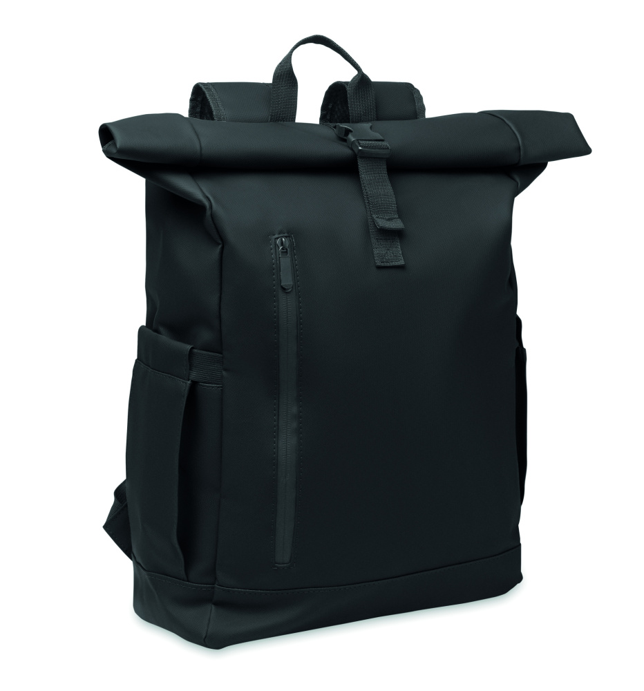 Logotrade kampanjprodukter bild: Rolltop dataryggsäck 600D
