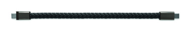 Logotrade presentreklam bild: Flätad armband/kabel typ-C
