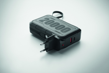 Logotrade profilprodukter bild: Powerbank 20000 mAh i ABS