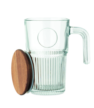 Logotrade presentreklam bild: Glasmugg 450 ml