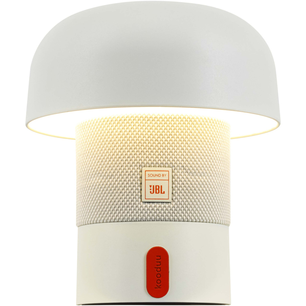 Logotrade profilprodukter bild: Kooduu Sensa Play Mini bärbar högtalare och lampa från JBL