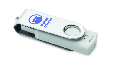 Logotrade profilreklam bild: USB minne återvunnen ABS 16G   MO2080-06