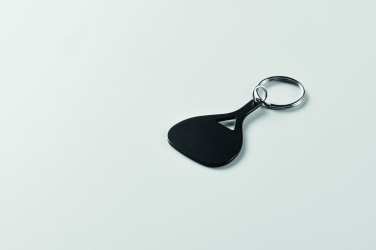 Logotrade reklamprodukter bild: Nyckelring i aluminium