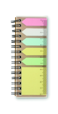 Logotrade kampanjprodukter bild: Memopad i PP