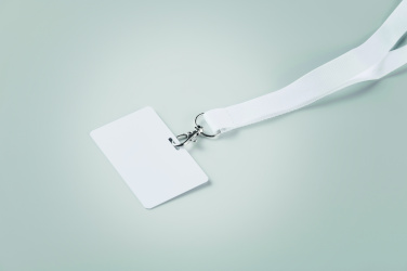 Logotrade reklamprodukter bild: logobandsficka 54 x 86 mm