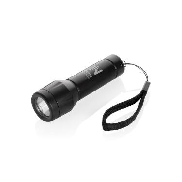 Logotrade presentreklam bild: Flara RSC återvunnen plast ficklampa med USB-laddning