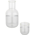 Amelie set med glaskaraff och kopp, Transparent