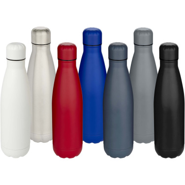 Logotrade reklamprodukter bild: Cove 750 ml vattenflaska med enkelvägg tillverkad av RCS-certifierat rostfritt stål