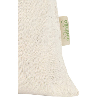 Logotrade profilreklam bild: Odisha 140 g/m² presentpåse av ekologiskt OCS-material – 30 x 25 cm