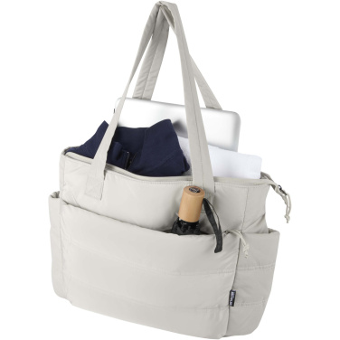 Logotrade profilprodukter bild: Puffer 15,6" laptoptote av återvunnen GRS, 18 l