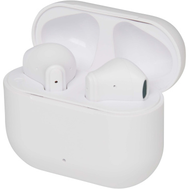 Logotrade reklamprodukter bild: Altais True Wireless Bluetooth®-öronsnäckor av återvunnen plast