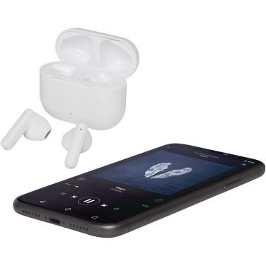 Logotrade reklamprodukter bild: Altais True Wireless Bluetooth®-öronsnäckor av återvunnen plast