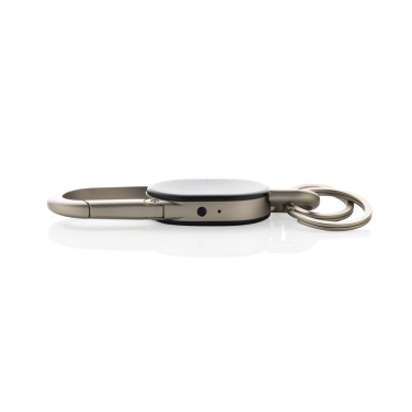 Logotrade profilprodukter bild: Keyfinder Dual nyckelring med global spårning
