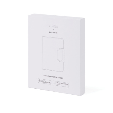 Logotrade kampanjprodukter bild: VINGA Baltimore RCS Passport Cover With Finder Dual
