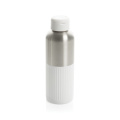 Ripple RCS R-stål Vattenflaska 750 ml, läckagesäker, handtag, vit